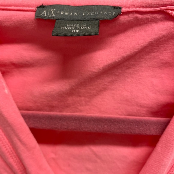 Armani exchange Small hoodie in pink ๐๐ - Picture 2 of 5